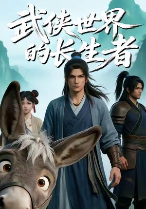 《武侠世界的长生者(64集)(夸克网盘)》短剧封面