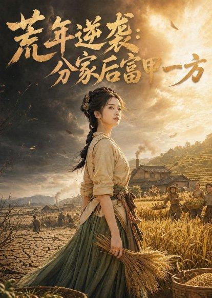 《荒年逆袭:分家后富甲一方(111集)(百度网盘)》短剧封面