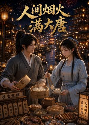 《人间烟火满大唐（51集）动漫（夸克网盘）》短剧封面