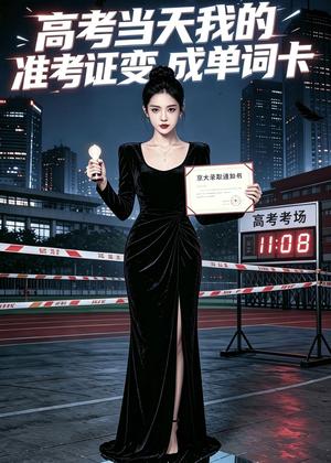 《高考当天我的准考证变成单词卡(31集)Ai短剧(夸克网盘)》短剧封面