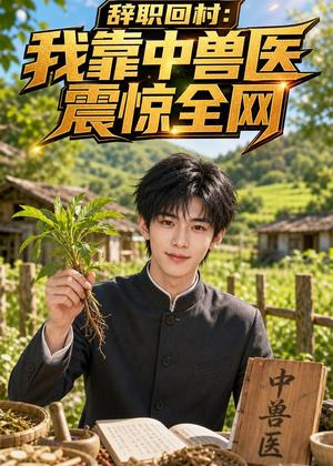 《辞职回村：我靠中兽医震惊全网（34集）（夸克网盘）》短剧封面
