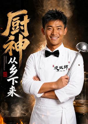 《厨神从乡下来（48集）AI短剧（夸克网盘）》短剧封面