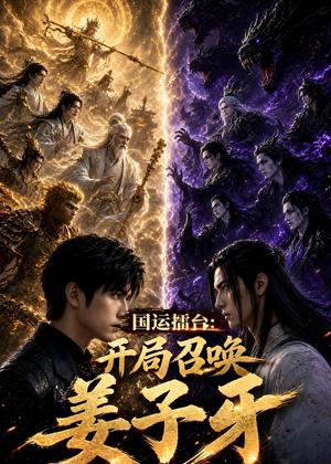 《国运擂台：开局召唤姜子牙（67集）AI短剧（夸克网盘）》短剧封面