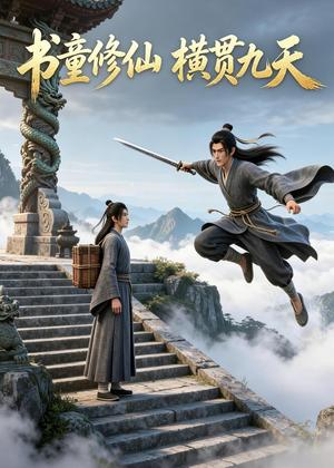 《书童修仙，横贯九天（19集）Ai短剧（夸克网盘）》短剧封面