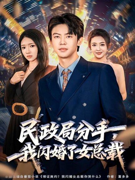 《民政局分手,我闪婚了女总裁(72集)》短剧封面