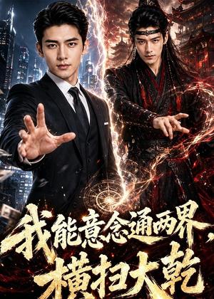 《我能意念通两界，横扫大乾（60集）（夸克网盘）》短剧封面