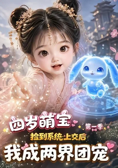 《四岁萌宝捡到系统上交后我成两界团宠第一季(333集)(夸克网盘)》短剧封面
