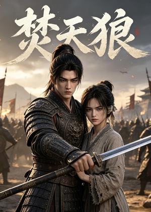 《焚天狼(49集)AI短剧(夸克网盘)》短剧封面