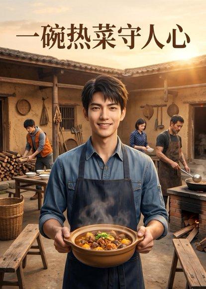 《一碗热菜守人心（54集）AI短剧（百度网盘）》短剧封面