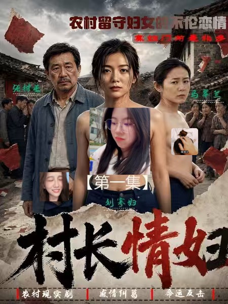 AI擦边短剧:村长情妇 《AI擦边短剧:村长情妇》短剧封面