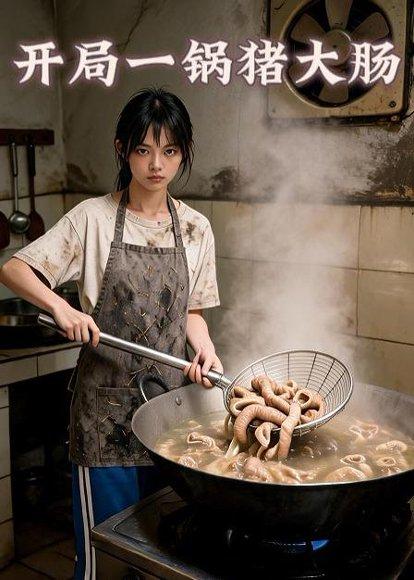 《开局一锅猪大肠(56集)AI短剧(百度网盘)》短剧封面