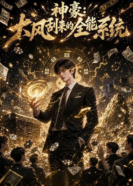《神豪大风刮来的全能系统(80集)李兼任&沈南姝(夸克网盘)》短剧封面
