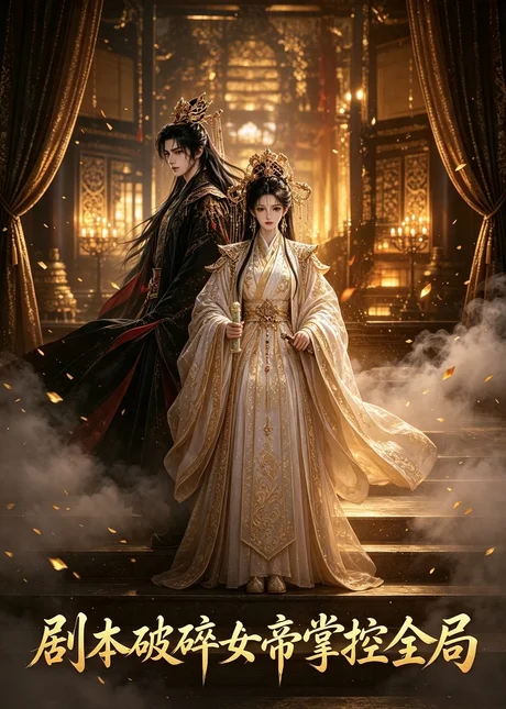 《剧本破碎女帝掌控全局（38集）（夸克网盘）》短剧封面