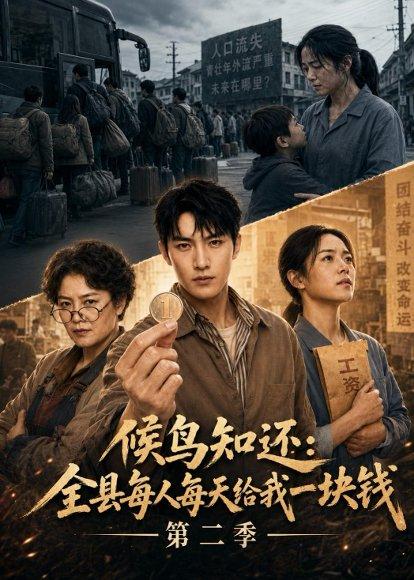 《候鸟知还：全县每人每天给我一块钱第二季（72集）（百度网盘）》短剧封面