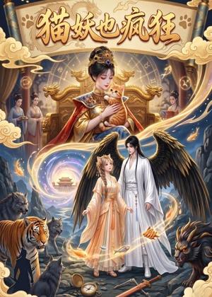 《猫妖也疯狂（30集）（夸克网盘）》短剧封面