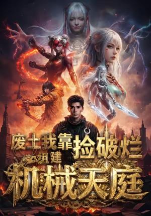《废土我靠捡破烂组建机械天庭(64集)(夸克网盘)》短剧封面