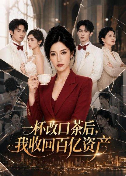 《一杯改口茶后,我收回百亿资产(38集)AI短剧(百度网盘)》短剧封面