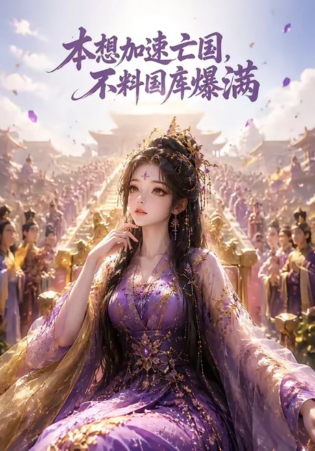 《本想加速亡国,不料国库爆满(114集)(夸克网盘)》短剧封面