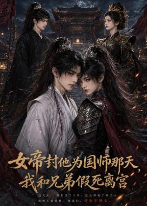 《女帝封他为国师那天,我和兄弟假死离宫(42集)AI短剧(夸克网盘)》短剧封面