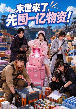 《末世来了，先囤一亿物资！（72集）（夸克网盘）》短剧封面