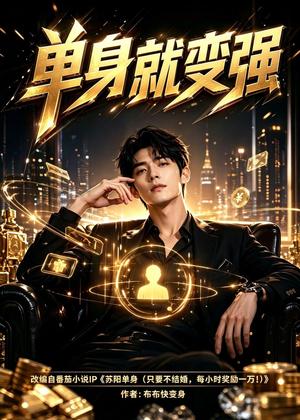 《单身就变强(75集)AI短剧(夸克网盘)》短剧封面