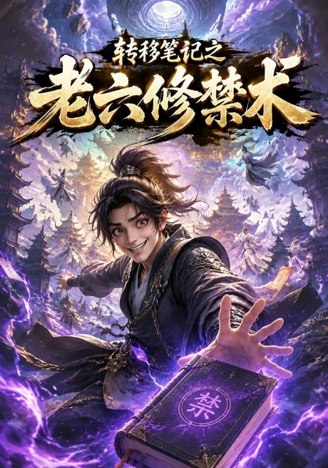 《转移笔记之老六修禁术(100集)(夸克网盘)》短剧封面