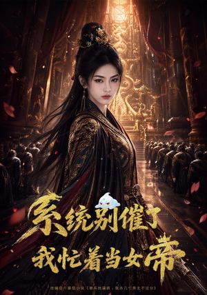 《系统别催了,我忙着当女帝(62集)AI短剧(夸克网盘)》短剧封面