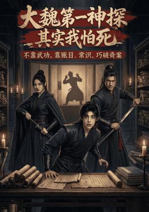 《大魏第一神探,其实我怕死(47集)(夸克网盘)》短剧封面