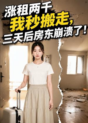 《涨租两千我秒搬走，三天后房东崩溃了！（43集）Ai短剧（夸克网盘）》短剧封面