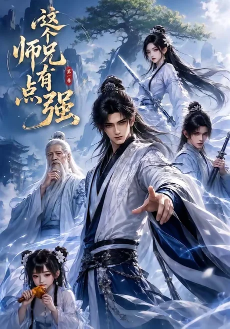 《这个师兄有点强(110集)(夸克网盘)》短剧封面