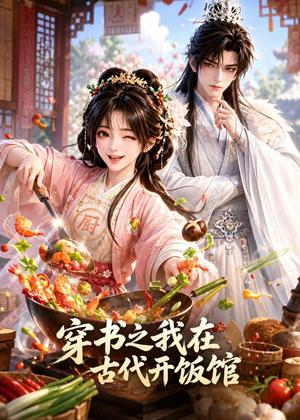 《穿书之我在古代开饭馆(25集)AI短剧(夸克网盘)》短剧封面