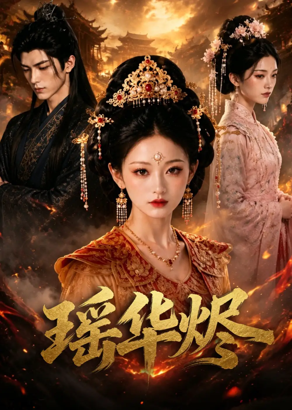 瑶华烬 《瑶华烬》短剧封面