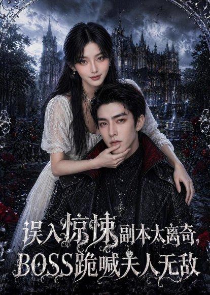 《误入惊悚副本太离奇，BOSS跪喊夫人无敌（61集）（百度网盘）》短剧封面