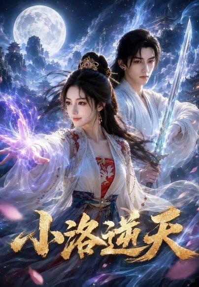 《小洛逆天(80集)(百度网盘)》短剧封面