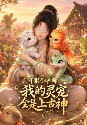 《盲眼御兽师:我的灵宠全是上古神(29集)(夸克网盘)》短剧封面