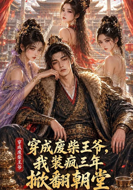 穿成废柴王爷,我装疯三年掀翻朝堂 《穿成废柴王爷,我装疯三年掀翻朝堂》短剧封面