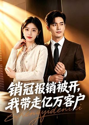 《销冠报销被开,我带走亿万客户(50集)AI短剧(夸克网盘)》短剧封面