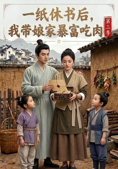 《一纸休书后，我带娘家暴富吃肉第三季（91集）（百度网盘）》短剧封面