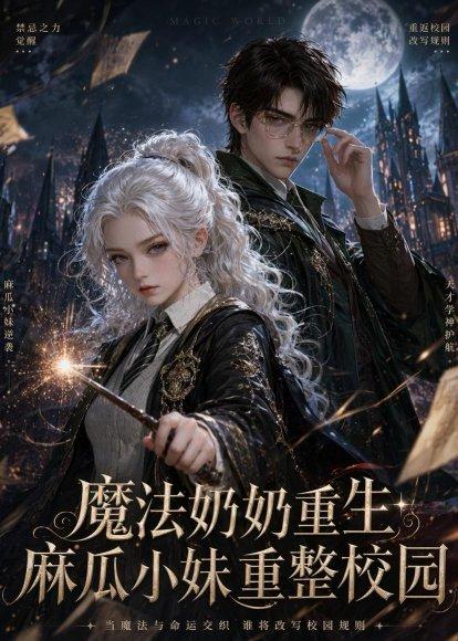 《魔法奶奶重生,麻瓜小妹重整校园(61集)(百度网盘)》短剧封面