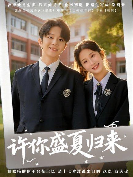 《许你盛夏归来（77集）李悦暄＆陈嘉树》短剧封面