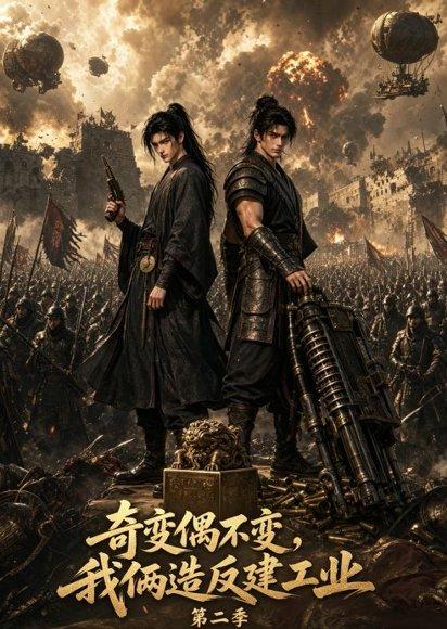 《奇变偶不变，我俩造反建工业第二季（43集）（百度网盘）》短剧封面