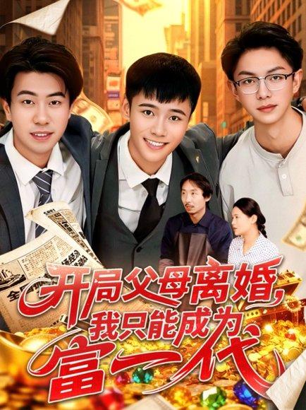 《开局父母离婚，我只能成为富一代》短剧封面