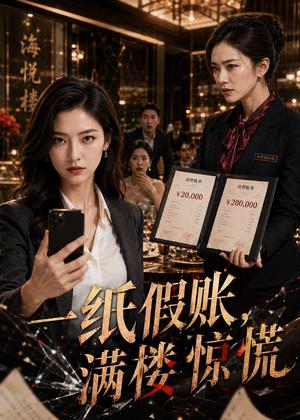 《一纸假账,满楼惊慌(30集)AI短剧(夸克网盘)》短剧封面