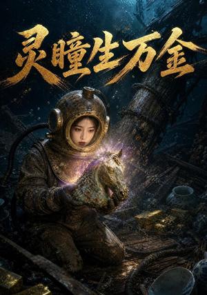 《灵瞳生万金（59集）AI短剧（夸克网盘）》短剧封面