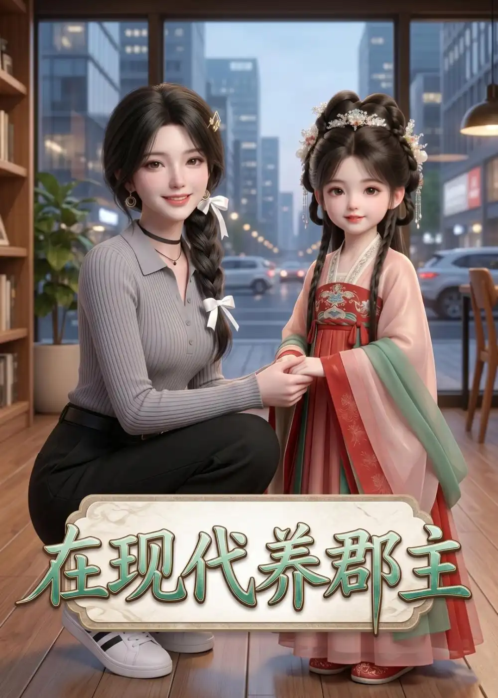 在现代养郡主 《在现代养郡主》短剧封面