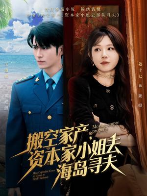 《搬空家产，资本家小姐去海岛寻夫（55集）王道铁＆姜十七（夸克网盘）》短剧封面