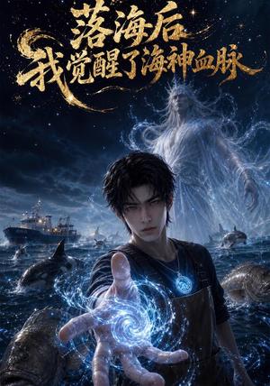 《落海后我觉醒了海神血脉（72集）AI短剧（夸克网盘）》短剧封面