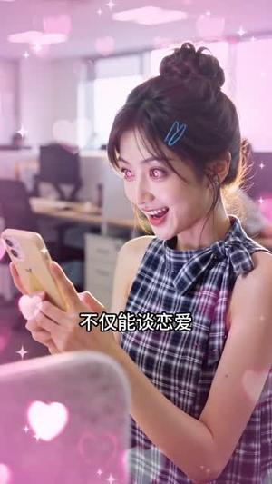《误把闪婚老公当成AI网恋男友(118集)(夸克网盘)》短剧封面