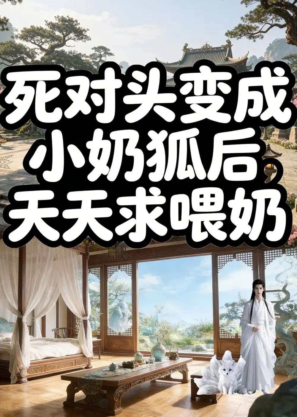 死对头变成小奶狐后,天天求喂奶 《死对头变成小奶狐后,天天求喂奶》短剧封面
