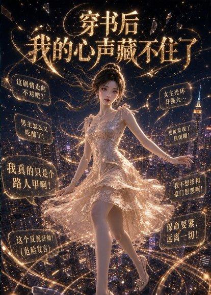 《穿书后我的心声藏不住了（72集）（百度网盘）》短剧封面